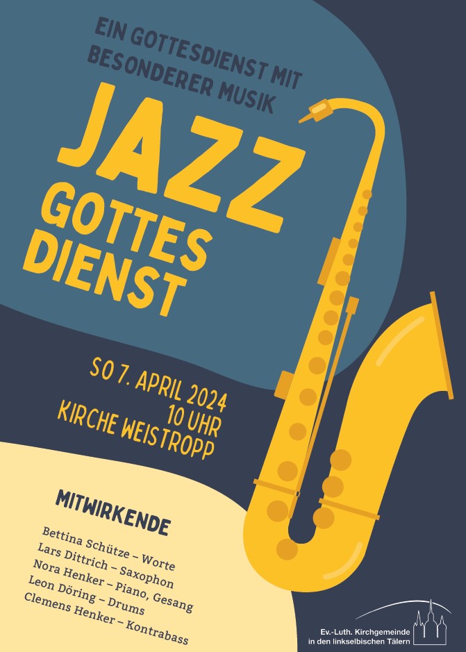 Plakat Jazzgottesdienst
