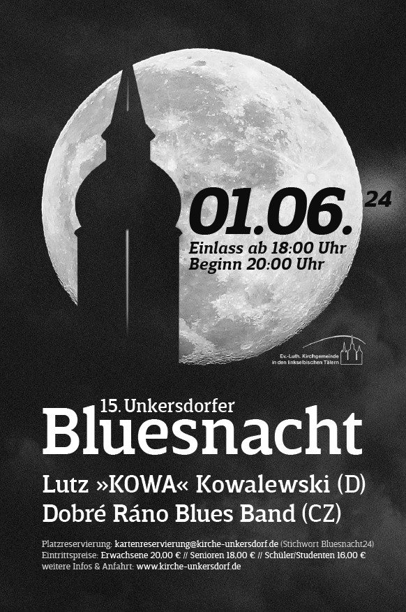 Plakat 15 Bluesnacht Unkersdorf