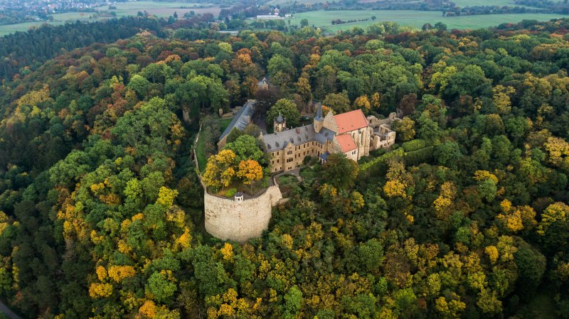  Schloss Mansfeld von oben